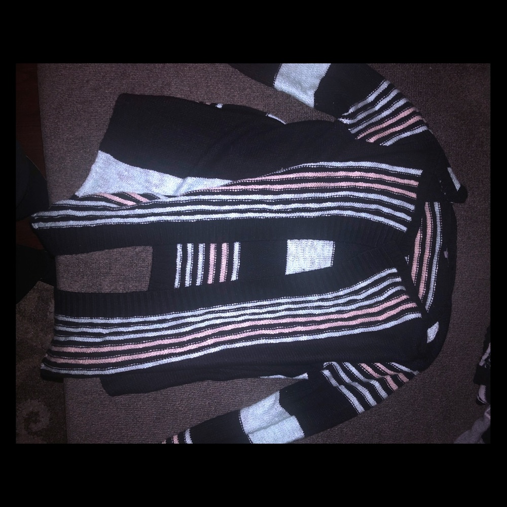 Charlotte Russe open cardigan, size medium